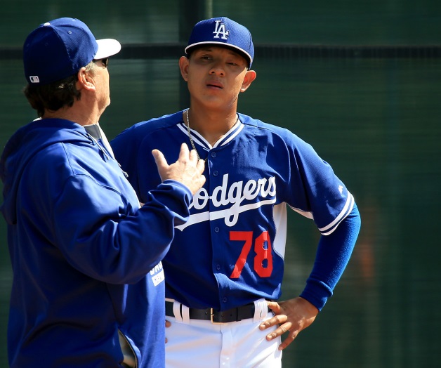 Dosificarán Dodgers trabajo de Julio Urías Dosificarán Dodgers trabajo de Julio Urías